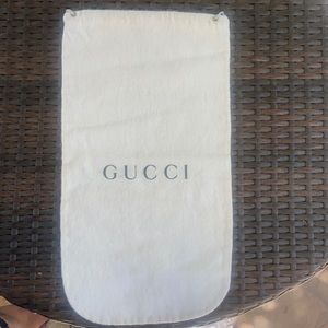 Authentic GUCCI DUST BAG  7 1/2. X  14